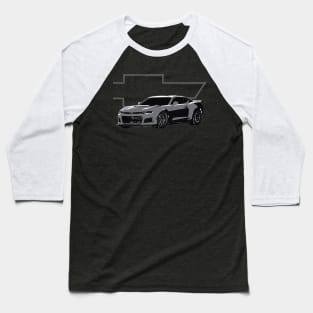 Black 6TH GEN 1LE SS ZL1 Baseball T-Shirt